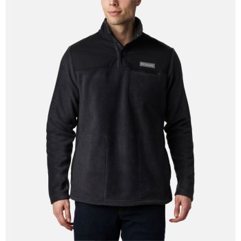 Columbia Cottonwood Park Half Snap Fleece, Pullover Negros Para Hombre | 150476-PIV